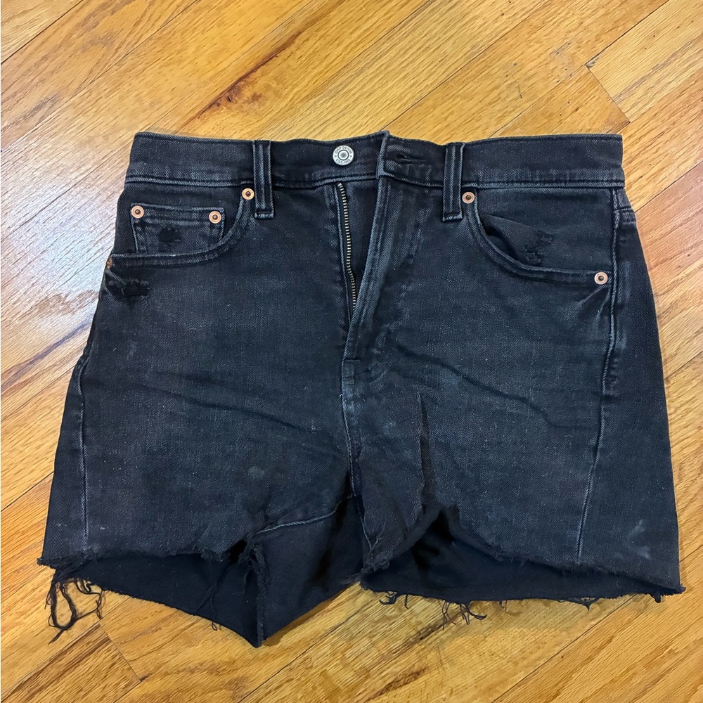 Gap Black Denim Women Shorts